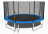 Батут FunFit 435 см - 14ft синий в Самаре 