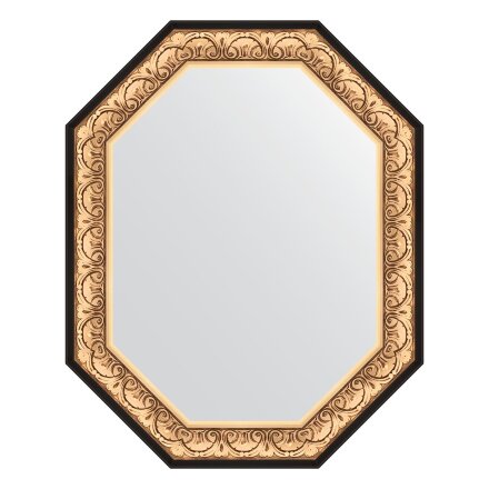 Зеркало в багетной раме Evoform барокко золото 106 мм 80x100 см в Самаре 