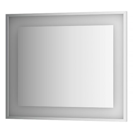Зеркало Evoform в багетной раме со встроенным LED-светильником 24 W 90x75 см в Самаре 