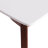 Стол TC Caterina 100+30x70x75 см коричневый/белый в Самаре 