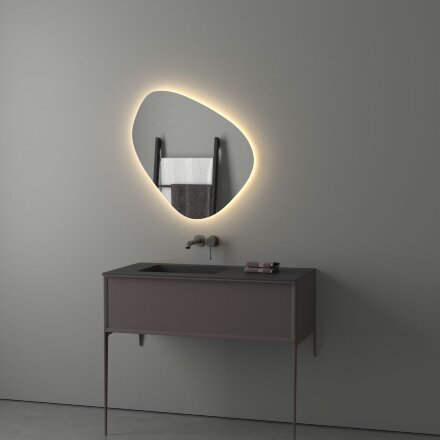 Зеркало Evoform с LED-подсветкой 19 W 70х70 см Без выключателя Теплый белый свет в Самаре 