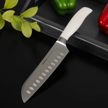 Нож универсальный Nadoba Сантоку Blanca лезвие 17,5 см в Самаре 