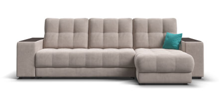 Угловой диван BOSS 3.0 XL велюр Monolit латте в Самаре 