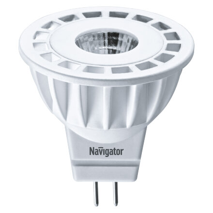 Лампа светодиодная Navigator MR16 3Вт 12В цоколь GU4 (теплый свет) в Самаре 