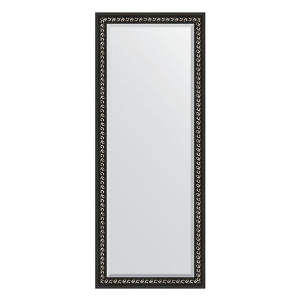 Зеркало напольное с фацетом в багетной раме Evoform черный ардеко 81 мм 80x199 см в Самаре 