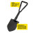 Складная лопата Forester Mobile чёрная 20х58,5 см в Самаре 