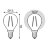 Лампа Gauss LED Filament Шар E14 9W 680lm 2700K 1/10/50 в Самаре 