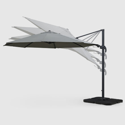 Зонт Greenpatio с базой, кронштейном и утяжелителем 350х350 см в Самаре 