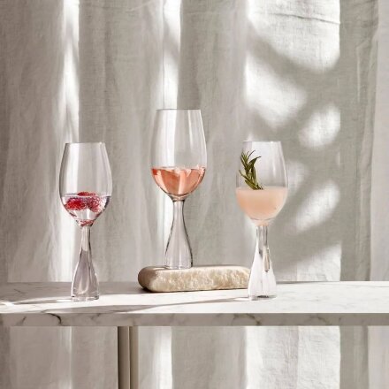 Набор бокалов для красного вина Nude Glass Wine Party 550 мл 2 шт стекло хрустальное в Самаре 