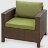 Комплект мебели Obt 9 предметов зелёный в Самаре 