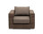 Кресло из искусственного ротанга Боно коричневое в Самаре 
